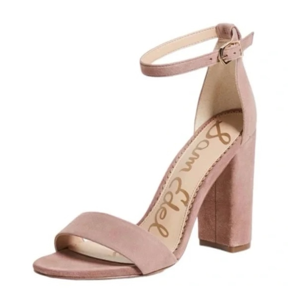 Sam Edelman Yaro Block Heel Sandal, Dusty Pink, Size 8.5